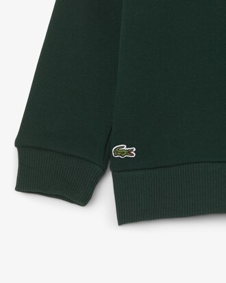 Sweatshirt aus Fleece mit Badge