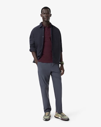 Slim Fit-Polohemd L.12.12 aus Piqu&eacute;