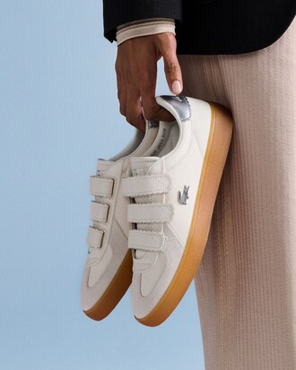 Damen-Sneakers Baseshot Pro Strap aus Leder