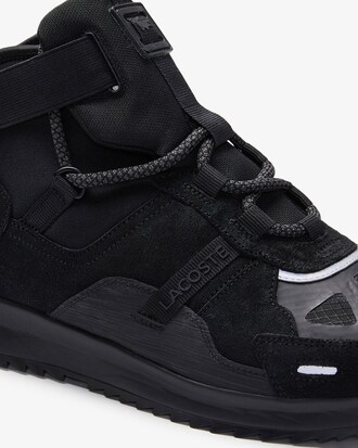Damen-Sneakers RUN BREAKER aus Textil und Veloursleder