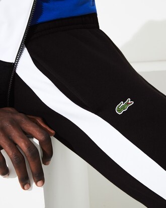 Herren LACOSTE SPORT Tennis Jogginghose aus zweifarbigem Fleece