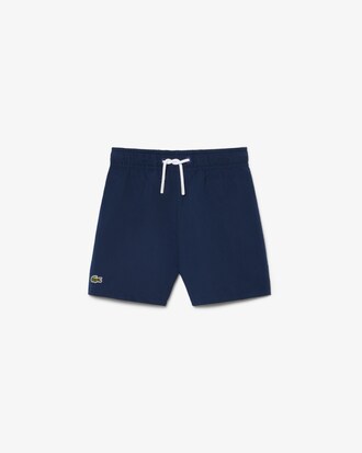 Einfarbige Badehose mit Futter