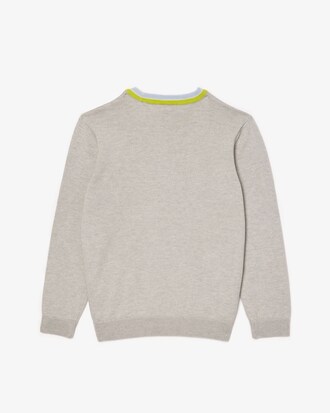 Pullover aus Baumwolle und Merinowolle
