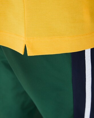 Tennis-Herren-Poloshirt aus ultraleichter Baumwolle LACOSTE SPORT