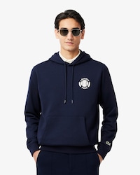 Hoodie mit Tennis-Druck