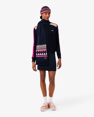 Pullover Archive Edition mit Rei&szlig;verschluss und Colorblock-Design