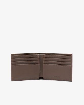Kleine Herren-Brieftasche aus Piqué