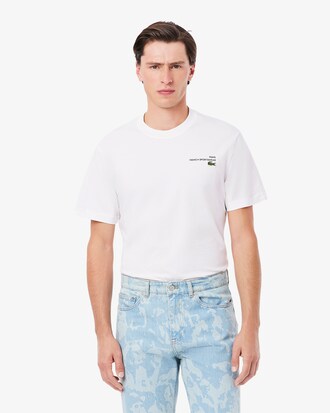 T-Shirt aus Jersey mit Druck