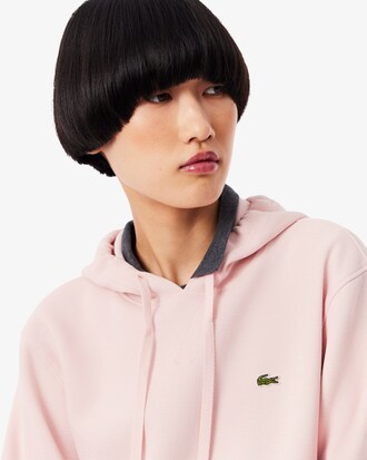Hoodie aus Piqué