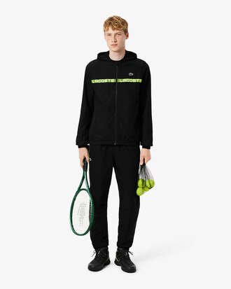 Tennis-Trainingsanzug mit Logo-Streifen