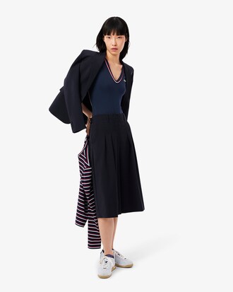 Slim Fit-Body aus Baumwolle mit freiem Rücken