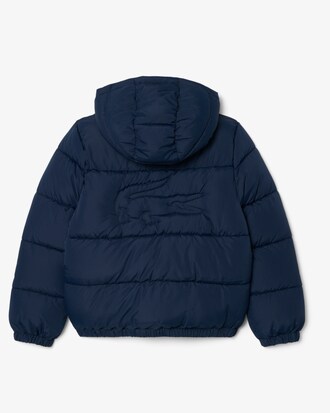 Unisex-Puffer-Jacke mit Kapuze