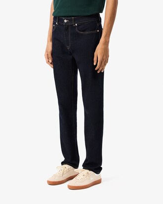 Indigo-Jeans mit 5 Taschen, Slim Fit