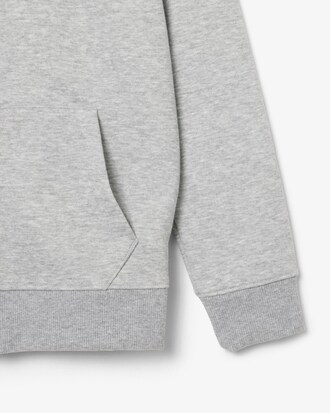 Unisex-Sweatshirt aus Fleece mit Rei&szlig;verschluss