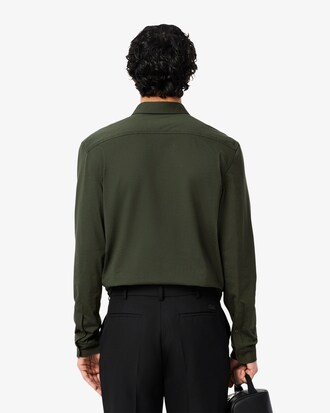 Regular Fit-Hemd aus Baumwolljersey