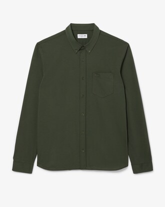 Regular Fit-Hemd aus Baumwolljersey