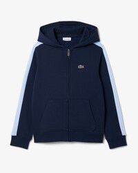 Fleece-Hoodie mit Rei&szlig;verschluss