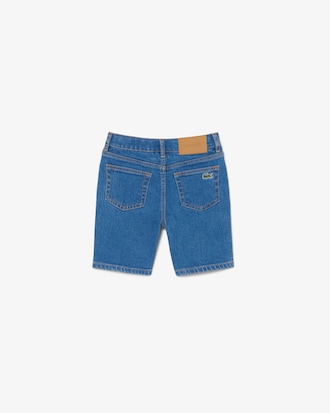 Denim-Bermudashorts mit Five-Pocket-Design