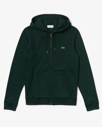 Men's zippered Hoodie in fleece
