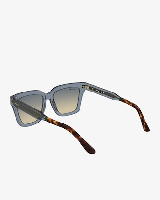 Rechteckige Brille mit Monogramm