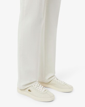 Damen-Sneakers Baseshot aus Leder