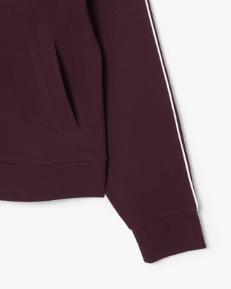 Sweatshirt Tennis Heritage mit Badge und Rei&szlig;verschluss