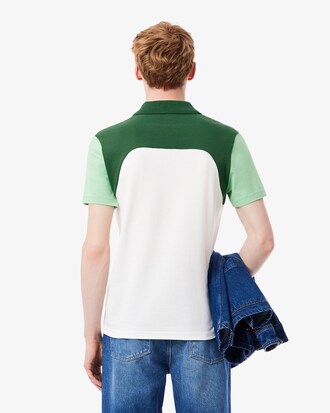 Regular Fit-Polohemd L.12.12 mit Colorblock-Design