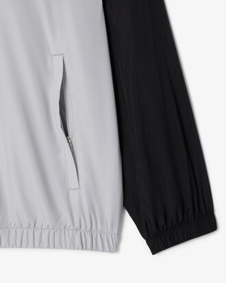 Wasserabweisende Trainingsjacke mit Colorblock-Design