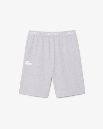 Straight Fit-Pyjamashorts aus Fleece