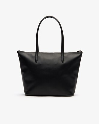 Damen L.12.12 Leder Tote Bag mit Rei&szlig;verschluss