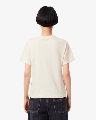Slim Fit-T-Shirt aus Interlock mit Print
