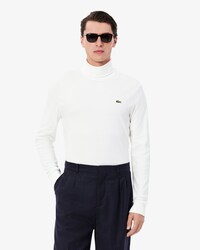 T-Shirt mit Rollkragen und langen &Auml;rmeln