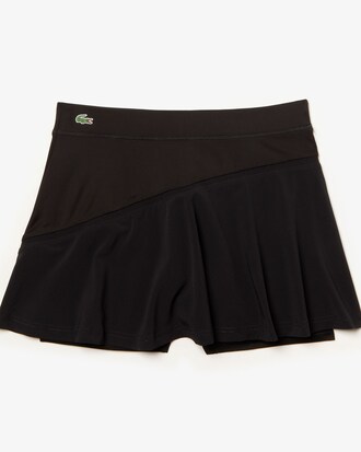 Damen-Tennisrock mit eingearbeiteten Shorts LACOSTE SPORT