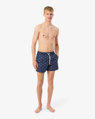 Badehose mit Krokodil-Print