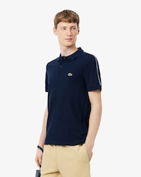 Regular Fit-Polohemd mit Logostreifen