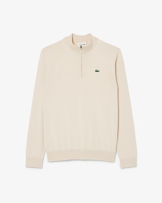 Temperaturregulierender Golf-Pullover mit Viertel-Reißverschluss