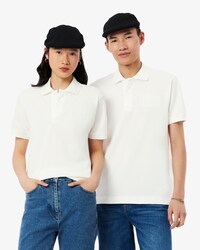 Classic Fit-Polohemd mit tiefgepr&auml;gtem Branding