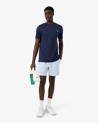 Tennis-T-Shirt aus Stretch-Jacquard mit Ultra-Dry-Technologie