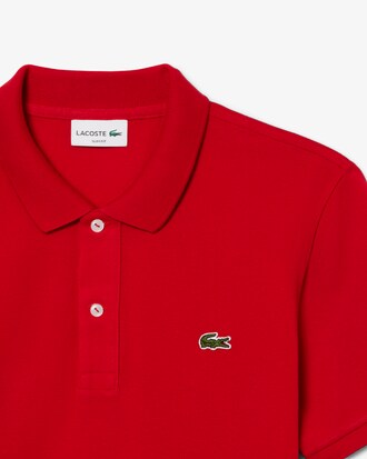 Slim Fit-Polohemd L.12.12 aus Piqu&eacute;