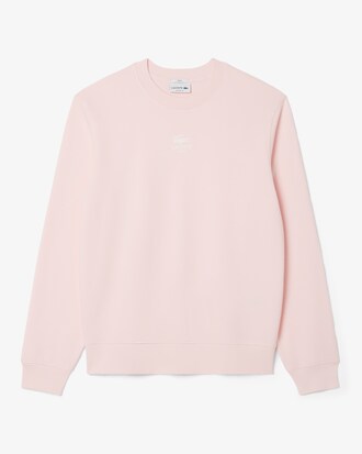 Sweatshirt aus Fleece mit Print