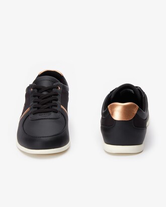 Damen-Sneakers REY SPORT aus Leder und Textil