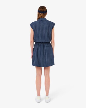 Stretch-Golfkleid mit Print und Ultra-Dry-Technologie