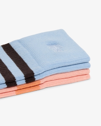 2er-Pack Rippstricksocken aus Baumwolle