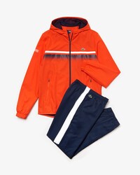 Herren LACOSTE SPORT Tennis-Trainingsanzug mit Kontrast-Details