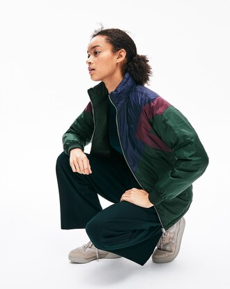 Wendbare Damen Steppjacke mit Colourblock-Option