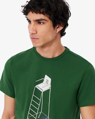 Tennis-T-Shirt Heritage mit Print