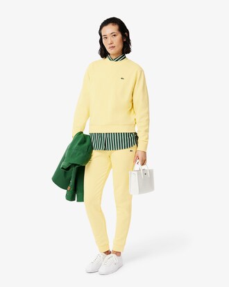 Relaxed Fit-Sweatshirt aus Fleece mit Rundhalsausschnitt