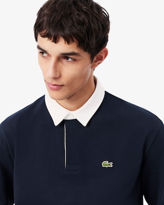Relaxed Fit-Rugby-Polohemd aus Jersey