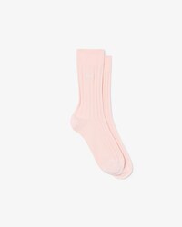 Socken aus gerippter Baumwolle