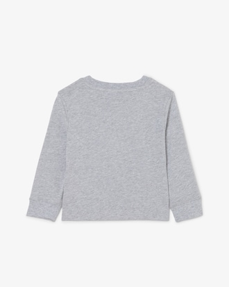 Sweatshirt aus Fleece mit Krokodil-Print   